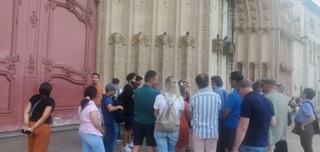 Photos taken from local organizing team - Vieux Lyon Visit - ICPR 2026 3