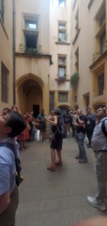 Photos taken from local organizing team - Vieux Lyon Visit - ICPR 2026 9