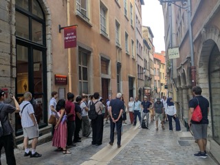 Photos taken from local organizing team - Vieux Lyon Visit - ICPR 2026 18
