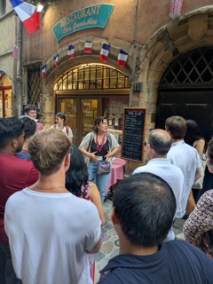 Photos taken from local organizing team - Vieux Lyon Visit - ICPR 2026 26